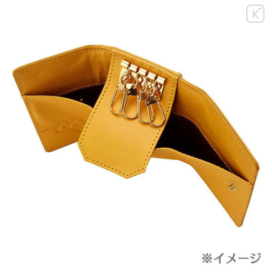 Japan Sanrio Genuine Leather Key Case - Hello Kitty / Pink - 6