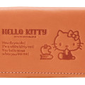 Japan Sanrio Genuine Leather Key Case - Hello Kitty / Pink - 7