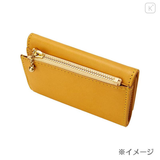 Japan Sanrio Genuine Leather Key Case - Hello Kitty / Natural - 4