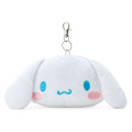 Japan Sanrio Face Reel Pass Case - Cinnamoroll - 1