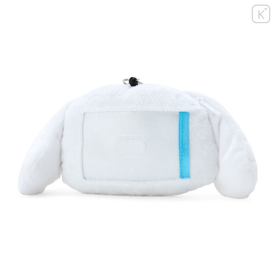 Japan Sanrio Face Reel Pass Case - Cinnamoroll - 2