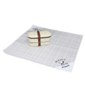 Japan Peanuts Bento Lunch Cloth - Snoopy : Grey Stripe - 2