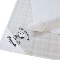 Japan Peanuts Bento Lunch Cloth - Snoopy : Grey Stripe - 3