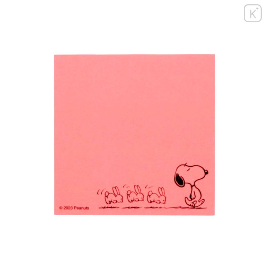Japan Peanuts Sticky Notes - Snoopy : Neon - 2