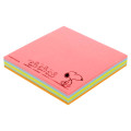 Japan Peanuts Sticky Notes - Snoopy : Neon - 3