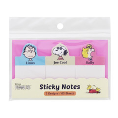 Japan Peanuts Die-cut Sticky Notes - Snoopy / Joe Cool