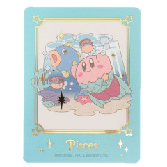Japan Kirby Big Sticker - Fantasy Land / Horoscope Collection Pisces