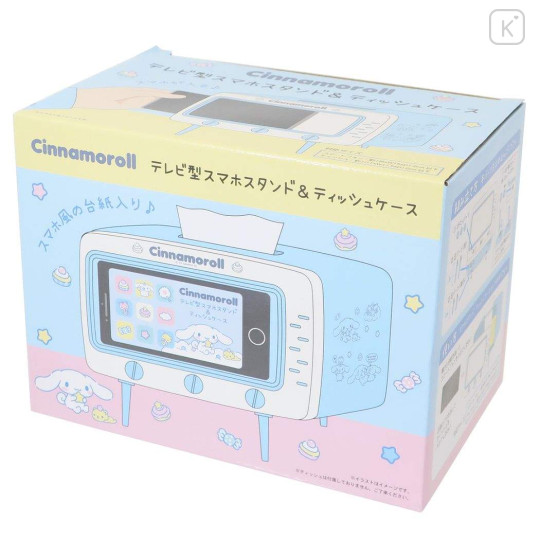 Japan Sanrio Smartphone Stand & Tissue Case - Cinnamoroll - 3