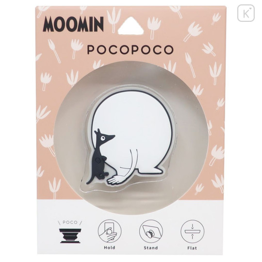 Japan Moomin Pocopoco Smartphone Grip - Moomintroll / Butt - 1