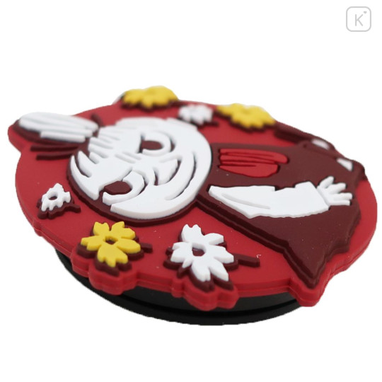 Japan Moomin Pocopoco Smartphone Grip - Little My : Flora - 3