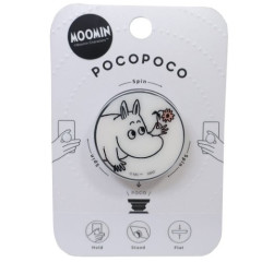 Japan Moomin Pocopoco Smartphone Grip - Moomintroll / Flora