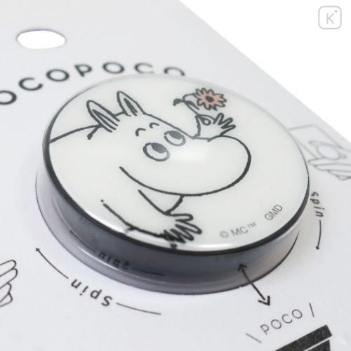 Japan Moomin Pocopoco Smartphone Grip - Moomintroll / Flora - 2