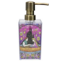 Japan Disney Soap Foam Dispenser - Rapunzel / Stained