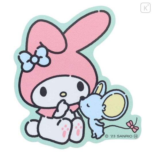 Japan Sanrio Vinyl Sticker - Melody / Kiss - 1