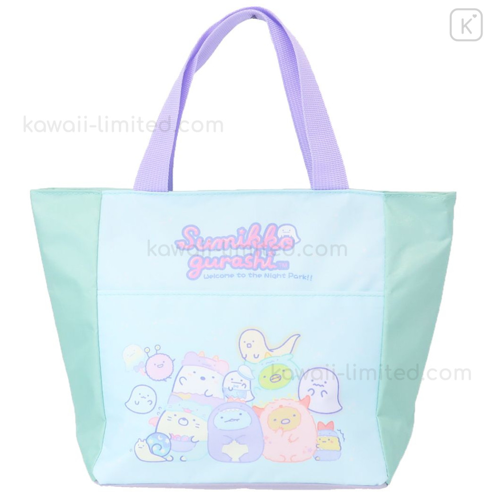 Japan San-X Insulated Cooler Bag - Sumikko Gurashi : Ghost Green