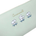 Japan Sanrio Zipper Long Wallet - Cinnamoroll / Green - 2