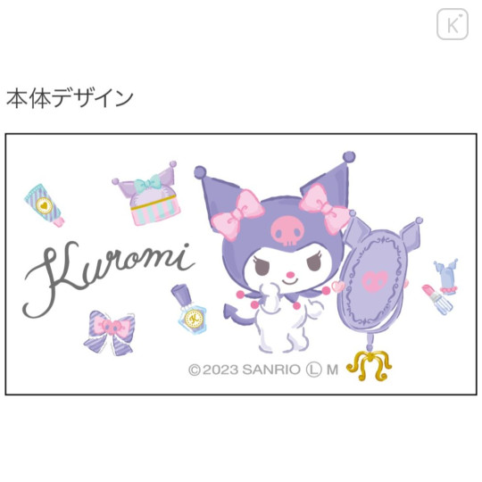 Japan Sanrio Mono Air Correction Tape - Kuromi : Purple - 3