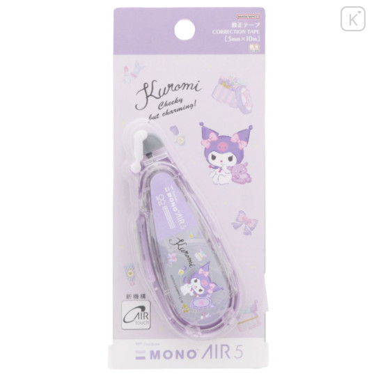 Japan Sanrio Mono Air Correction Tape - Kuromi : Purple - 4