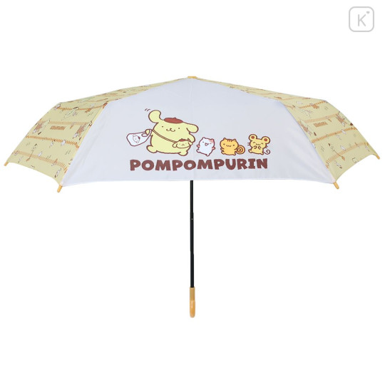 Japan Sanrio Folding Umbrella - Pompompurin : Friends - 3