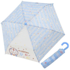Japan Doraemon Folding Umbrella - Light Blue