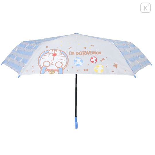 Japan Doraemon Folding Umbrella - Light Blue - 3
