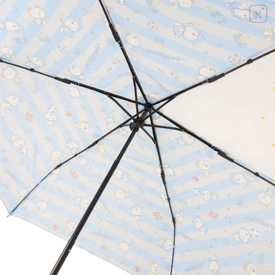 Japan Doraemon Folding Umbrella - Light Blue - 4