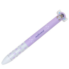 Japan Mofusand Two Color Mimi Pen - Cat / Purple Blowfish