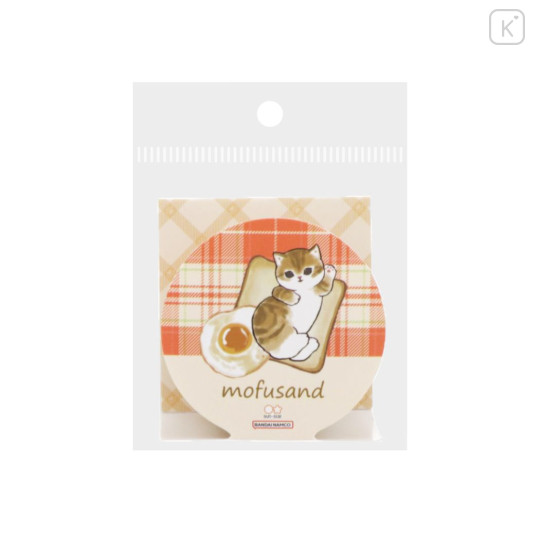 Japan Mofusand Masking Tape - Cat / Bread - 4