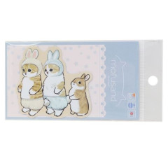 Japan Mofusand Vinyl Sticker - Cat / Rabbit Line Up