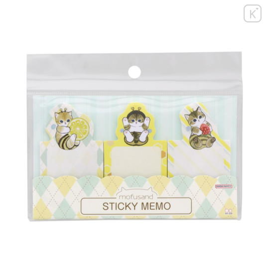 Japan Mofusand Sticky Note - Cat : Bee - 1