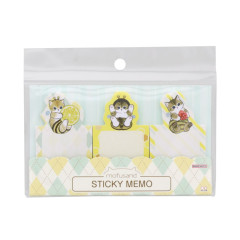 Japan Mofusand Sticky Note - Cat / Bee