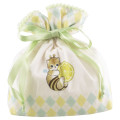 Japan Mofusand Drawstring Bag - Cat / Bee & Lemon - 1