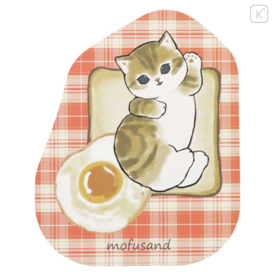 Japan Mofusand Postcard - Cat / Bread & Egg - 1