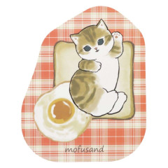 Japan Mofusand Postcard - Cat / Bread & Egg