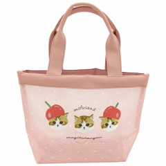 Japan Mofusand Mini Mesh Tote Bag - Cat / Cherry Cosplay