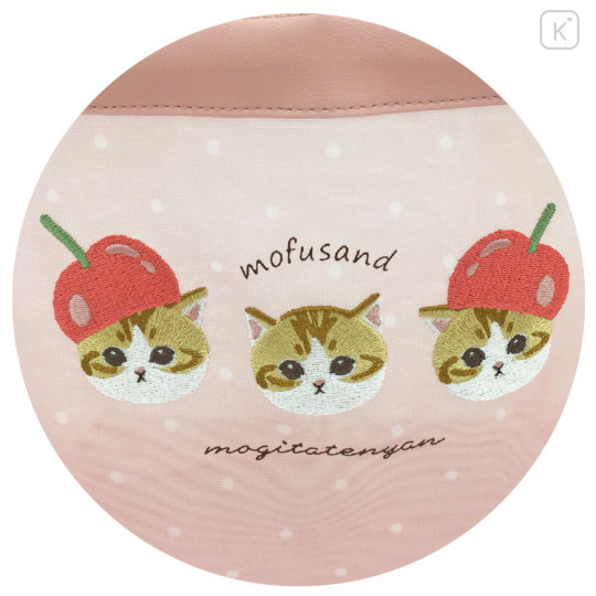 Japan Mofusand Mini Mesh Tote Bag - Cat / Cherry Cosplay - 3