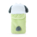 Japan Sanrio Original Fleece Fabric Card Holder - Pochacco : Enjoy Idol - 3