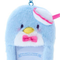 Japan Sanrio Original Fleece Fabric Card Holder - Tuxedosam : Enjoy Idol - 4