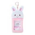 Japan Sanrio Original Fleece Fabric Card Holder - Wish Me Mell : Enjoy Idol - 1