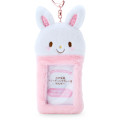 Japan Sanrio Original Fleece Fabric Card Holder - Wish Me Mell : Enjoy Idol - 2