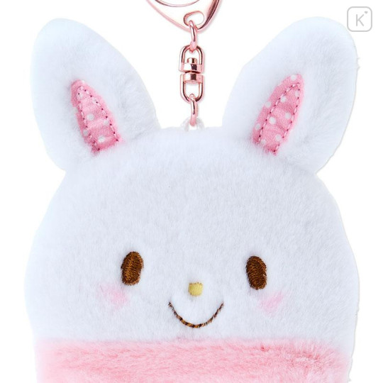 Japan Sanrio Original Fleece Fabric Card Holder - Wish Me Mell : Enjoy Idol - 4
