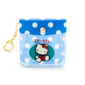 Japan Sanrio Keychain Mini Pouch - Hello Kitty / Fancy Retro - 1