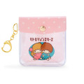 Japan Sanrio Keychain Mini Pouch - Little Twin Stars / Fancy Retro - 1