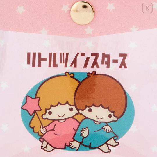Japan Sanrio Keychain Mini Pouch - Little Twin Stars / Fancy Retro - 4