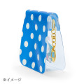 Japan Sanrio Keychain Mini Pouch - Marron Cream / Fancy Retro - 2