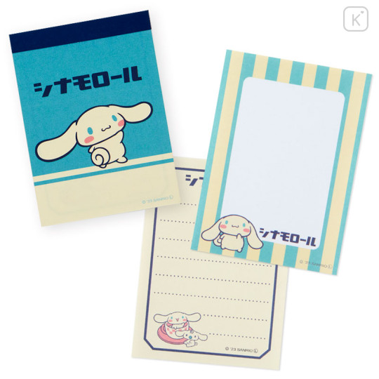 Japan Sanrio Mini Notepad - Cinnamoroll / Fancy Retro - 1