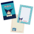 Japan Sanrio Mini Notepad - Kuromi : Fancy Retro - 1