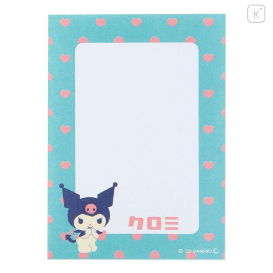 Japan Sanrio Mini Notepad - Kuromi : Fancy Retro - 5