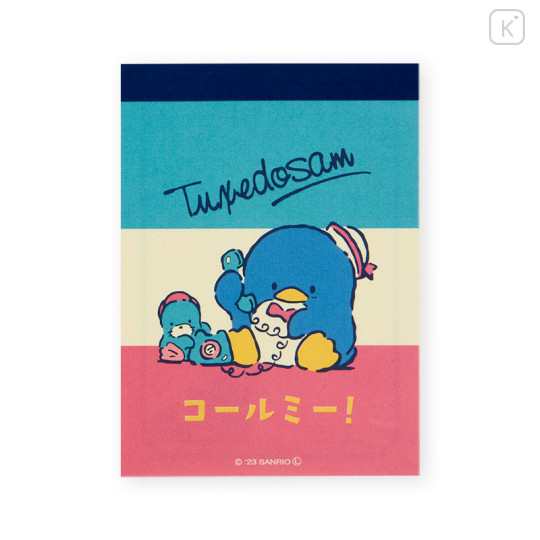 Japan Sanrio Mini Notepad - Tuxedosam / Fancy Retro - 2