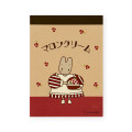 Japan Sanrio Mini Notepad - Marron Cream / Fancy Retro - 2